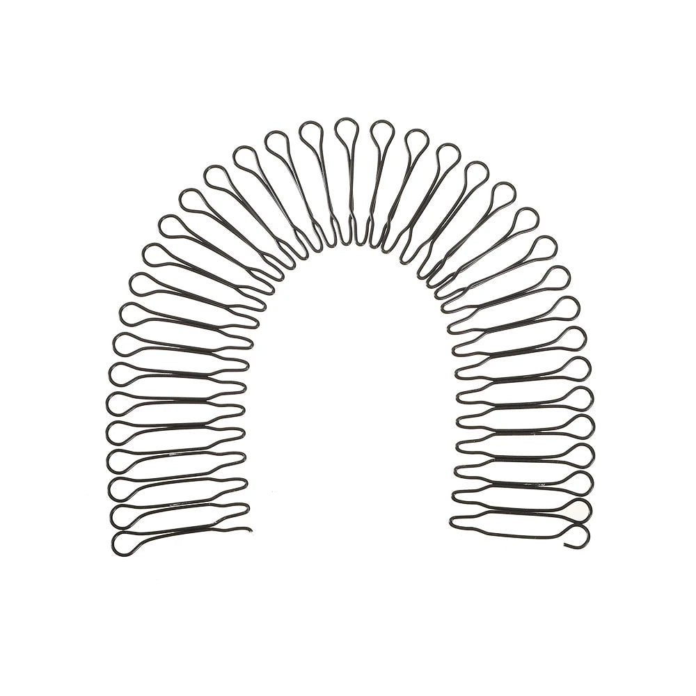AWAYTR Women Invisible Broken Hair Hairpin Adult Tiara Tools Roll Curve Needle Bangs Fixed Insert Comb Styling Accessories