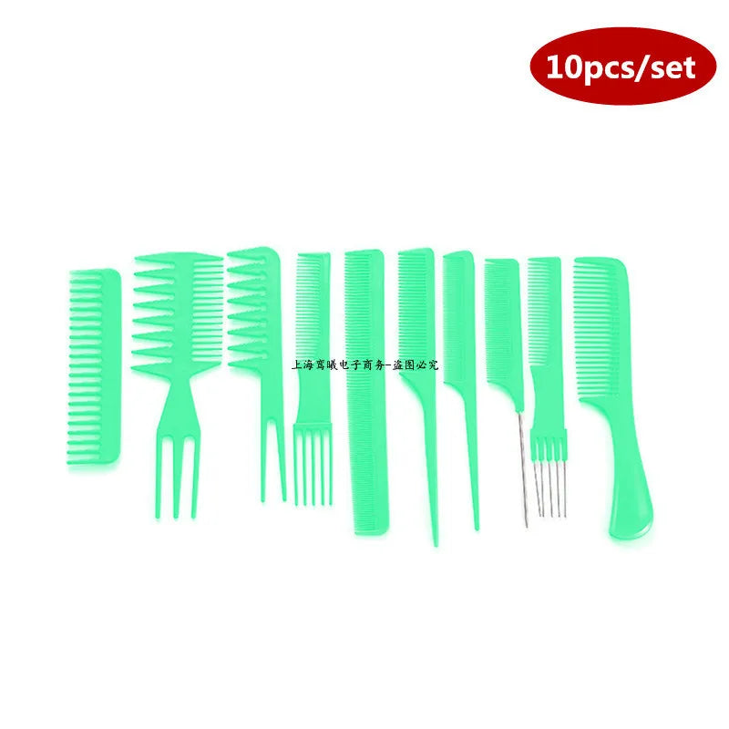 New Arrivals Men Women Beauty Salon Hair Styling Hairdressing Black Plastic Brush Combs Anti-static Hairbrush Modelling Tools