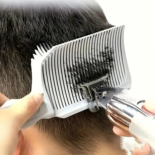 5Pcs Professional Barbershop/home Hair Clippers - Men's Flat Top Hair Cutting Comb Salon Styling Tools