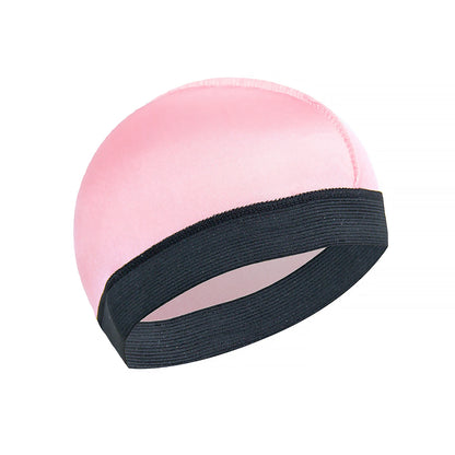 3pcs New Kids Girls Boys Satin Night Sleep Cap Children's Waves Cap Headwear Hair Accessories Turban Headwear Bonnet Wholesale
