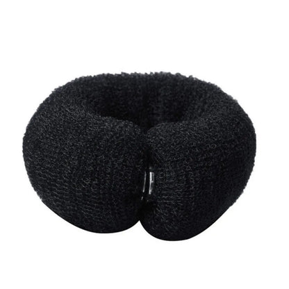Fashion Hair Bun Maker Donut Magic Foam Sponge Easy Big Ring Hair Styling Tools Elastic Polyester Hair Band Accessories
