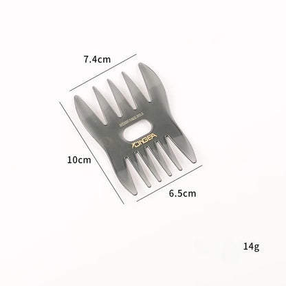Plastic Wide Tooth Curl Comb Detangling Hair Brush Oil Texture Comb for Curly Wet Hair Cutting Combs Barber Salon Styling Tools