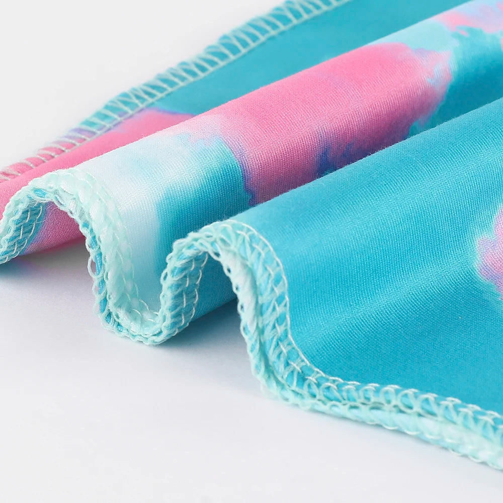 Spandex Durag & Wave Cap Set Longtail Hiphap Fashion Head Wrap