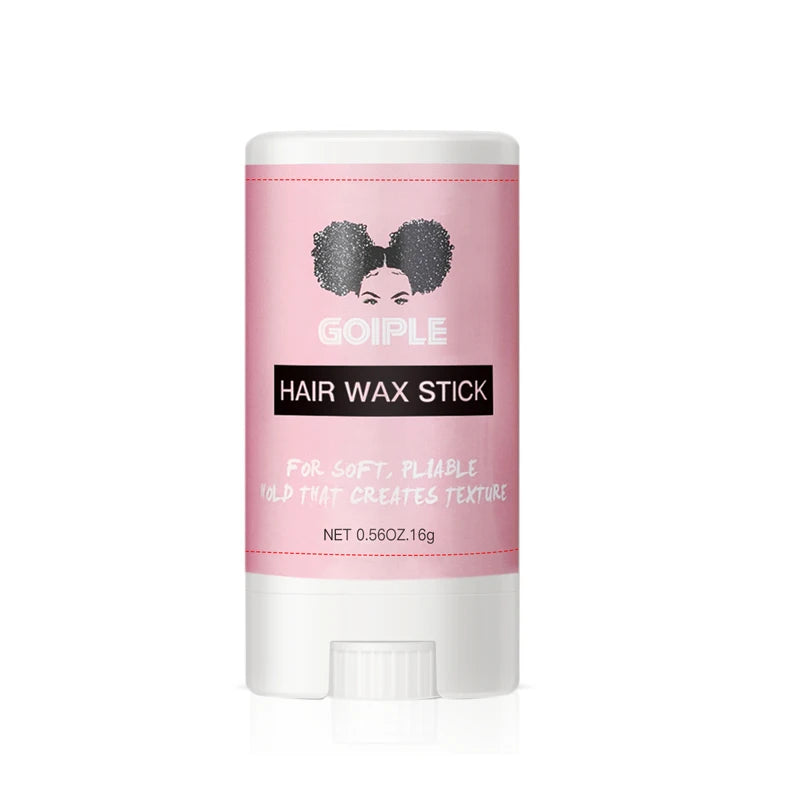 GOIPLE Broken Hair Finishing Cream Clay Styling Accessories Non Greasy Edge Control Custom Logo Natural Smooth Wax Stick For Wig