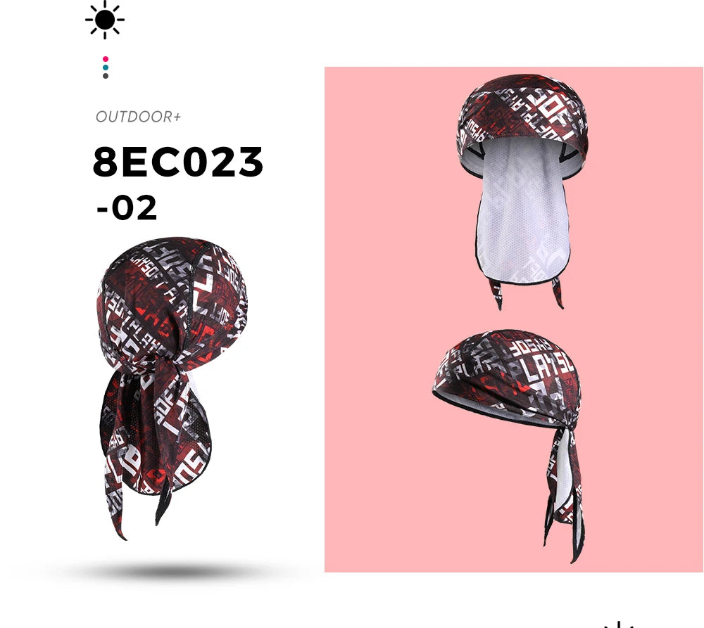 Summer  Men Women Cycling Pirate Cap Outdoor Sports Running Fishing Bicycle Golf Bandanas Cycle Head Scarf Hiking Headscarf