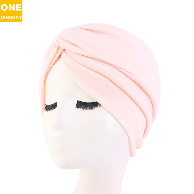 Boho Cotton Sleeping Cap Night Hat Head Cover Bonnet Satin Cheveux Nuit For Curly Hair Care Women Beauty Maintenance Designer