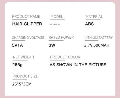 Hair Ends Trimmer Split Remover Dry Damaged Brittle Professional Automatic Trim Split for Women Cordless Hair Cutting Machine