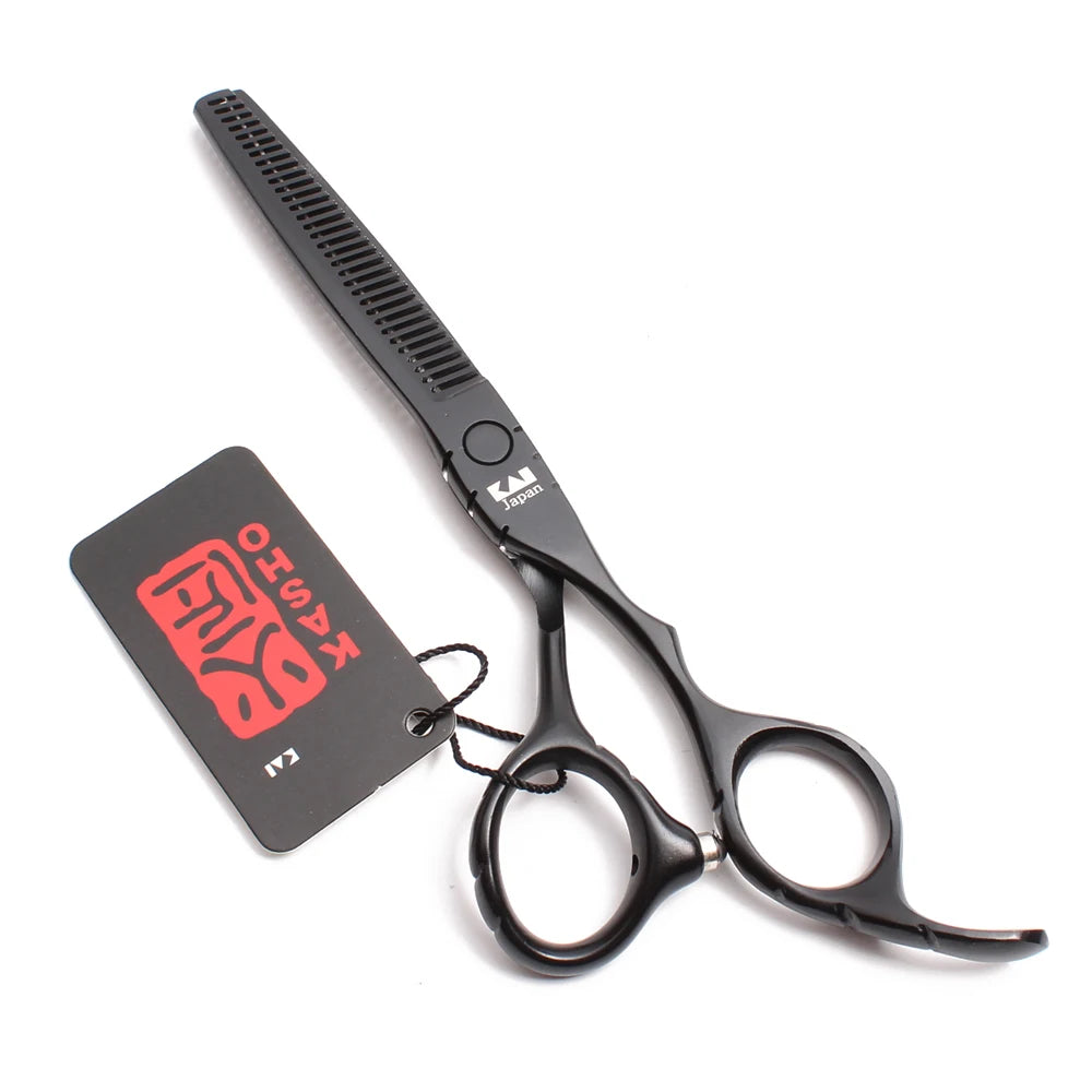 Barber Scissors Professional 5.5" 6" JP Stainless Cutting Shears Thinning Shears Hairdressing Scissors Haircut Set Makas H1010