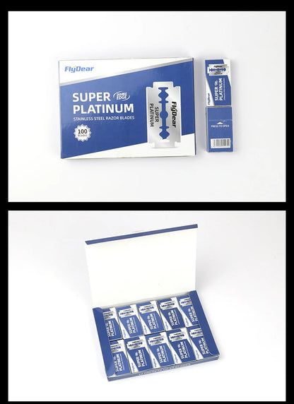 10/20/30PCS Razor Blade Stainless Steel Scraper Cleaning Without Rusting Compact And Portable Head Shavers For Bald Men For Home