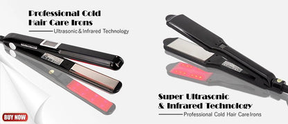Steam Hair Straightener Professional Ceramic Vapor Flat Iron 450℉ Fast Heat Argan Oil Treatment Hair Care Tools