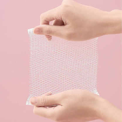 50Pcs Air Cushion Comb Cleaning Net Cover Hair Brush Comb Airbag Pet Combs Net Paper Brush Cleaning Pad Comb Protection Net