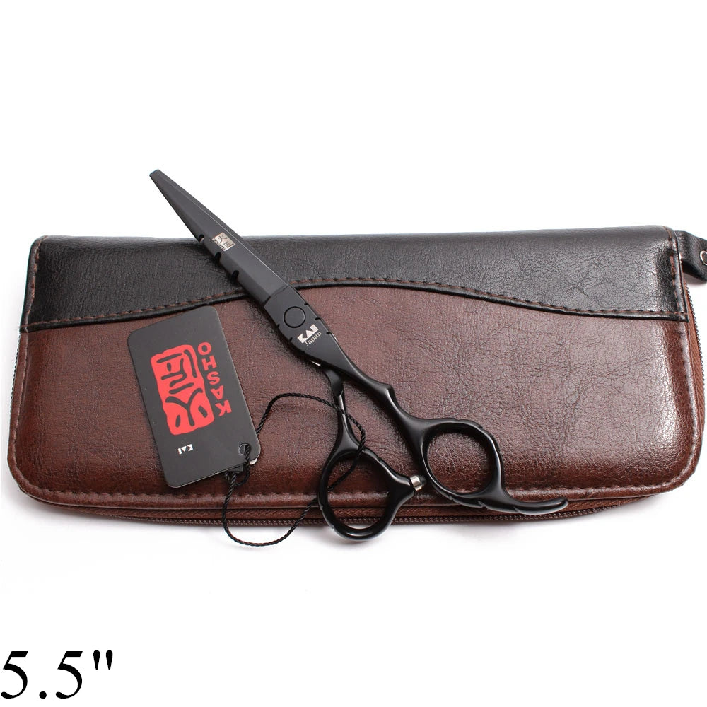 Barber Scissors Professional 5.5" 6" JP Stainless Cutting Shears Thinning Shears Hairdressing Scissors Haircut Set Makas H1010