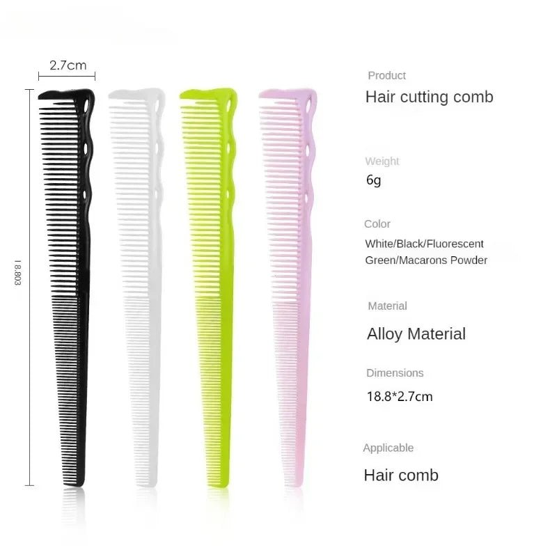 Haircut Comb Barber Shop Hairdresser Professional Hair Cutting Combs Sideburns Hair Brush Hair Salon Styling Tools Hairbrush