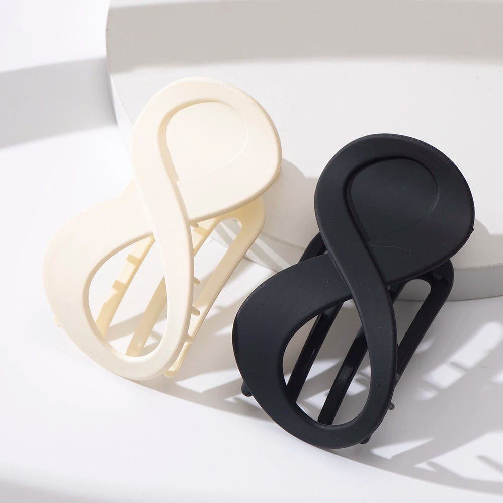 Women Large Hair Clamp Hair Clip Seamless Plastic Duckbill Claw for Women Girls Simple Hairpins Styling Tools Hair Accessories