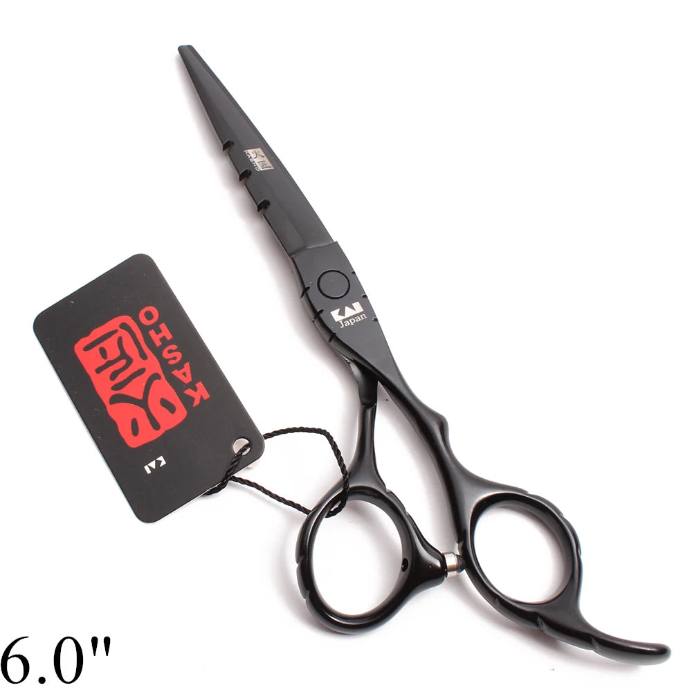 Barber Scissors Professional 5.5" 6" JP Stainless Cutting Shears Thinning Shears Hairdressing Scissors Haircut Set Makas H1010
