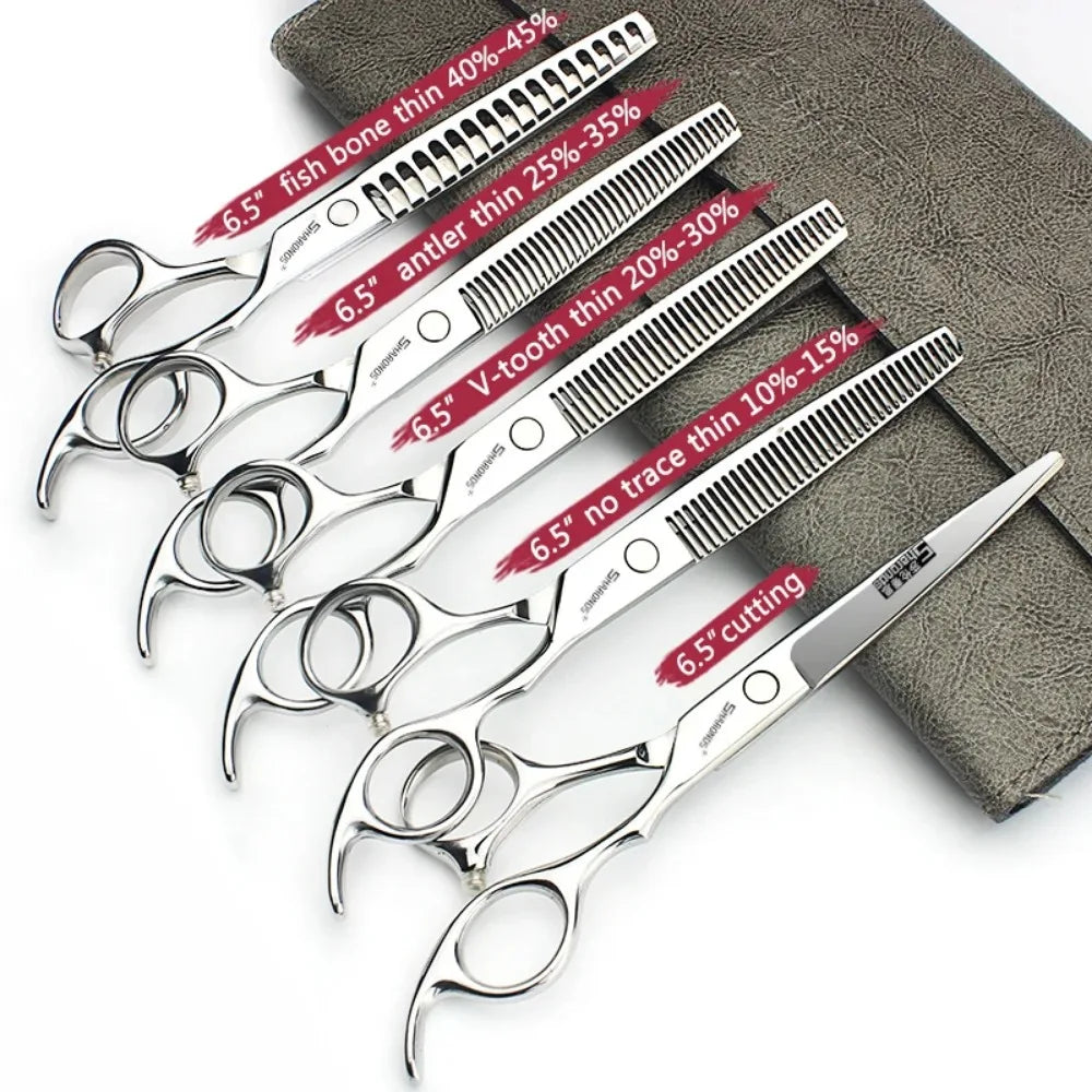Cutting Thinning 6inch/6.5/7inch/7.5 inch Scissors Japan Professional hairdressing Scissors Barber Sharp Hair Cutting Shears