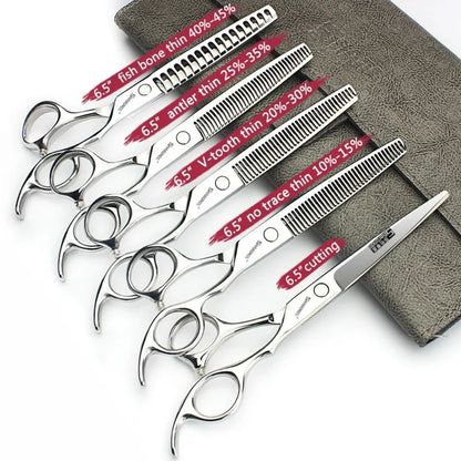 Cutting Thinning 6inch/6.5/7inch/7.5 inch Scissors Japan Professional hairdressing Scissors Barber Sharp Hair Cutting Shears