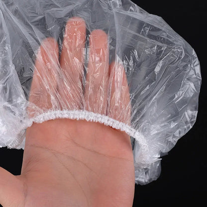 Hotel Sauna Shower Cap Salon Satin Hat to Sleep Bonnets Silk Hood Plastic Disposable Hair Caps Bathroom Water Proof Spa Woman