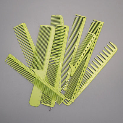1/9PCS Hairdressing Clipper Comb Anti Static Flat Top Comb for Hair Cutting Professional Salon Beauty Tools Practical Comb