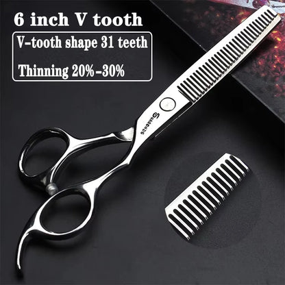 Cutting Thinning 6inch/6.5/7inch/7.5 inch Scissors Japan Professional hairdressing Scissors Barber Sharp Hair Cutting Shears