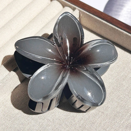 1/2/3 Pcs Hawaiian Gradient Flower Hair Claw Clip Women Fashion Large Hair Clip Girls Hairpin Barrettes Bohemia Hair Accessories