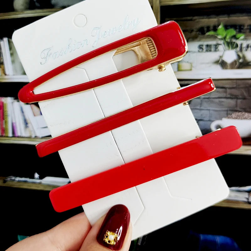 2/3pcs Hair Clip Set Acetate Hairpin Women Hair Accessories Jewelry Korean Femme Barrettes Hairgrip For Woman Girls Headwear