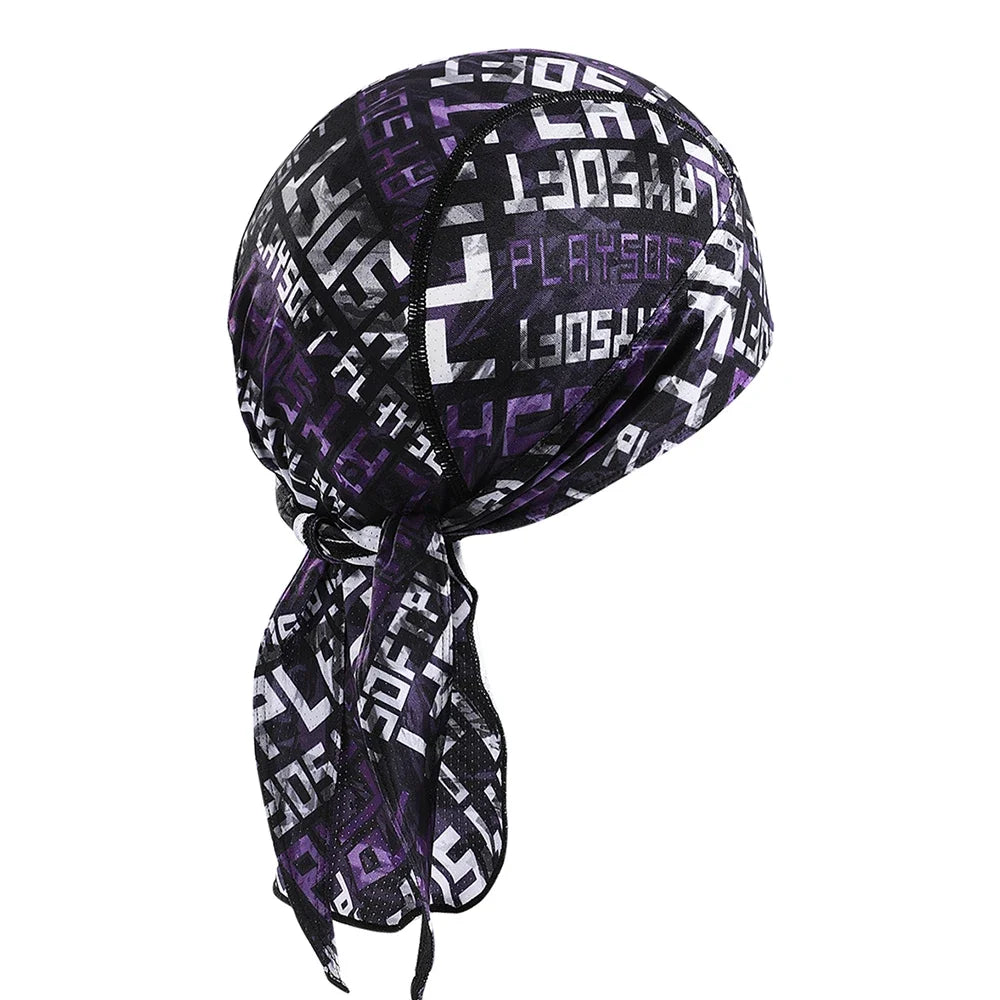 Summer  Men Women Cycling Pirate Cap Outdoor Sports Running Fishing Bicycle Golf Bandanas Cycle Head Scarf Hiking Headscarf