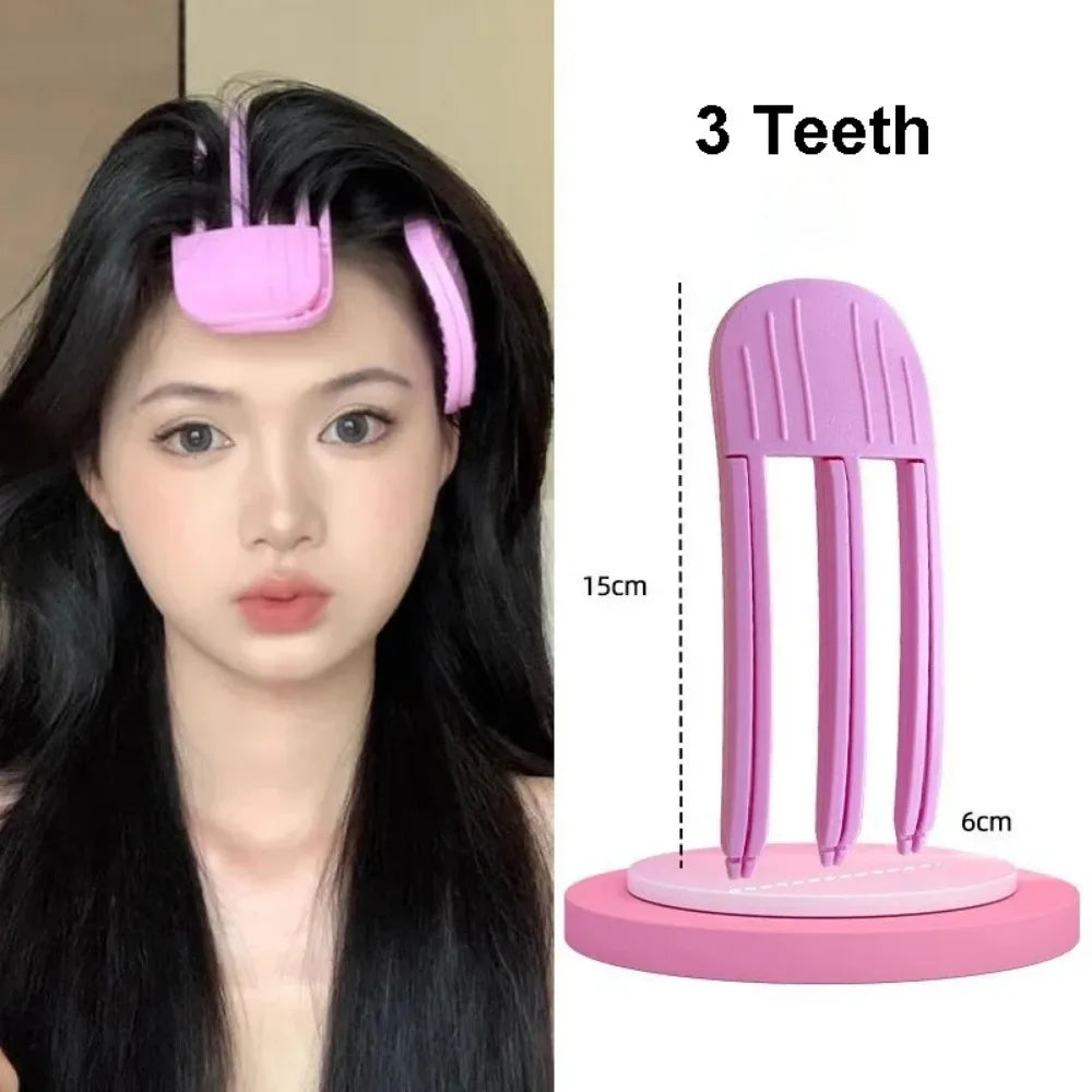 Fluffy Hairpin Curling Bangs Clips Hair Roots Volumizing Hair Clips Set Women Curling Fixed Clip Fashion Volume Hair Roller