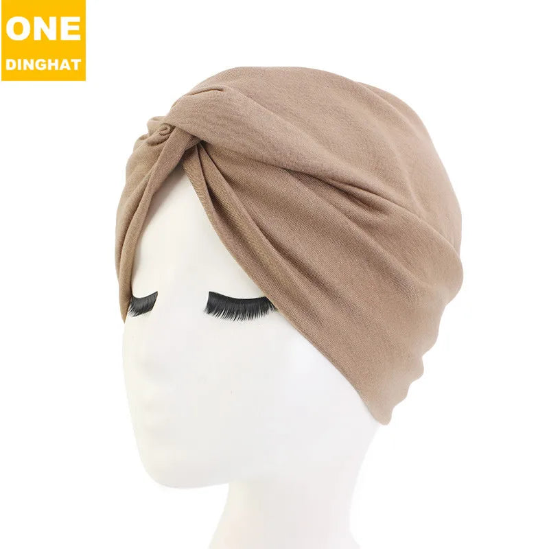 Boho Cotton Sleeping Cap Night Hat Head Cover Bonnet Satin Cheveux Nuit For Curly Hair Care Women Beauty Maintenance Designer