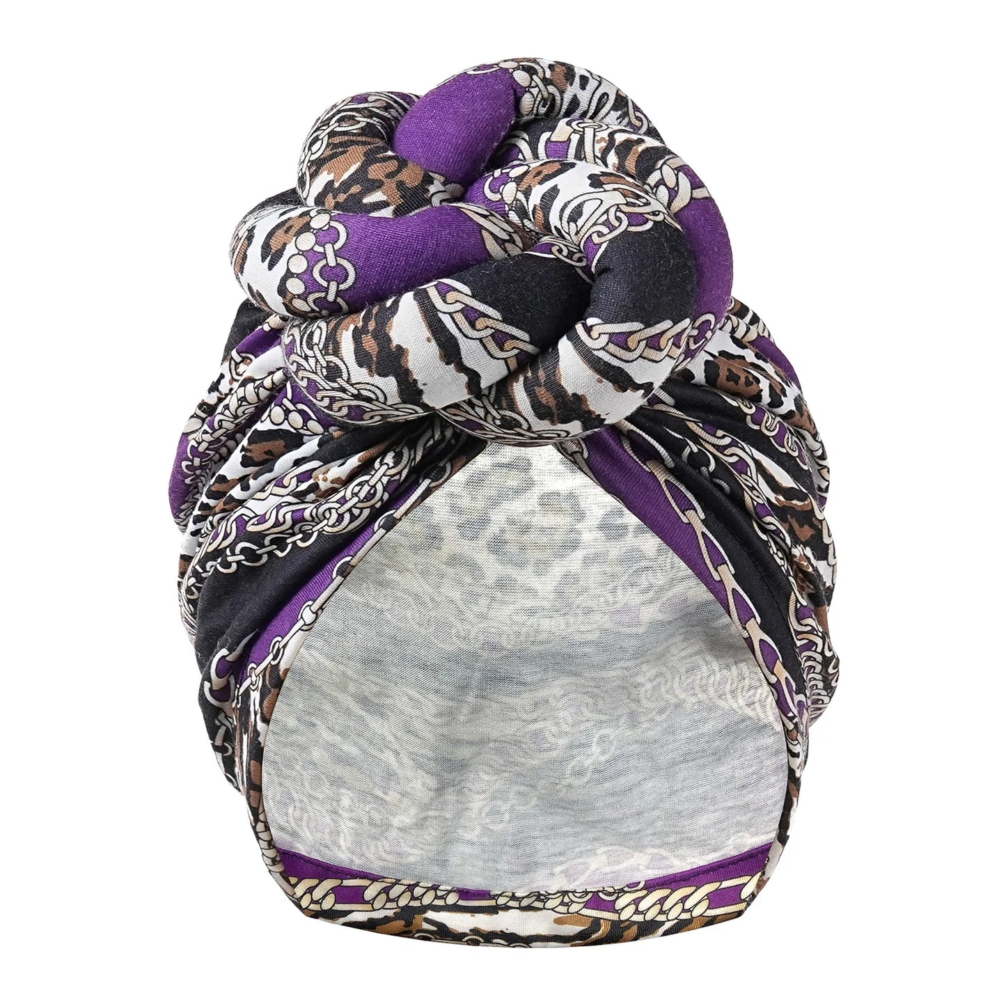 New African Turban for Women Large Flower Stretch Turban Headwrap Beanie Hat Ladies Turbante Mujer Bandanas Chemo Cap Head Cover
