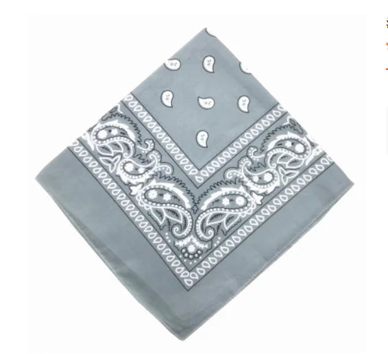 Bohemian Print Bandana Paisley Pattern Headbands Hiphop  kerchief Outdoor Unisex Headband Wrist Wraps Face Mask Handkerchief