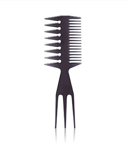 Plastic Wide Tooth Curl Comb Detangling Hair Brush Oil Texture Comb for Curly Wet Hair Cutting Combs Barber Salon Styling Tools