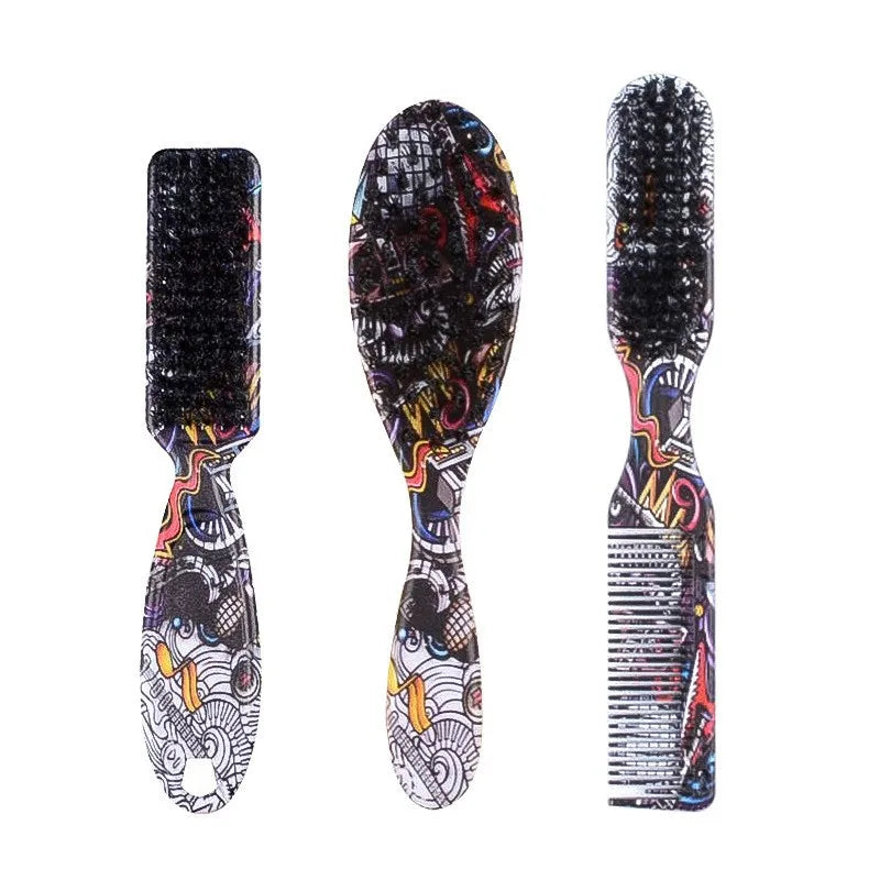1-3Pcs Professional Barber Hair Cleaning Brush Hairdressing Neck Duster Broken Hair Remove Tools Beard Brush Styling Accessories