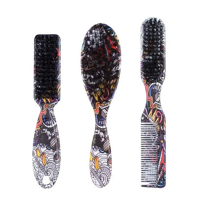 1-3Pcs Professional Barber Hair Cleaning Brush Hairdressing Neck Duster Broken Hair Remove Tools Beard Brush Styling Accessories