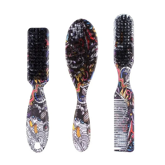 1-3Pcs Professional Barber Hair Cleaning Brush Hairdressing Neck Duster Broken Hair Remove Tools Beard Brush Styling Accessories