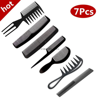 New Arrivals Men Women Beauty Salon Hair Styling Hairdressing Black Plastic Brush Combs Anti-static Hairbrush Modelling Tools
