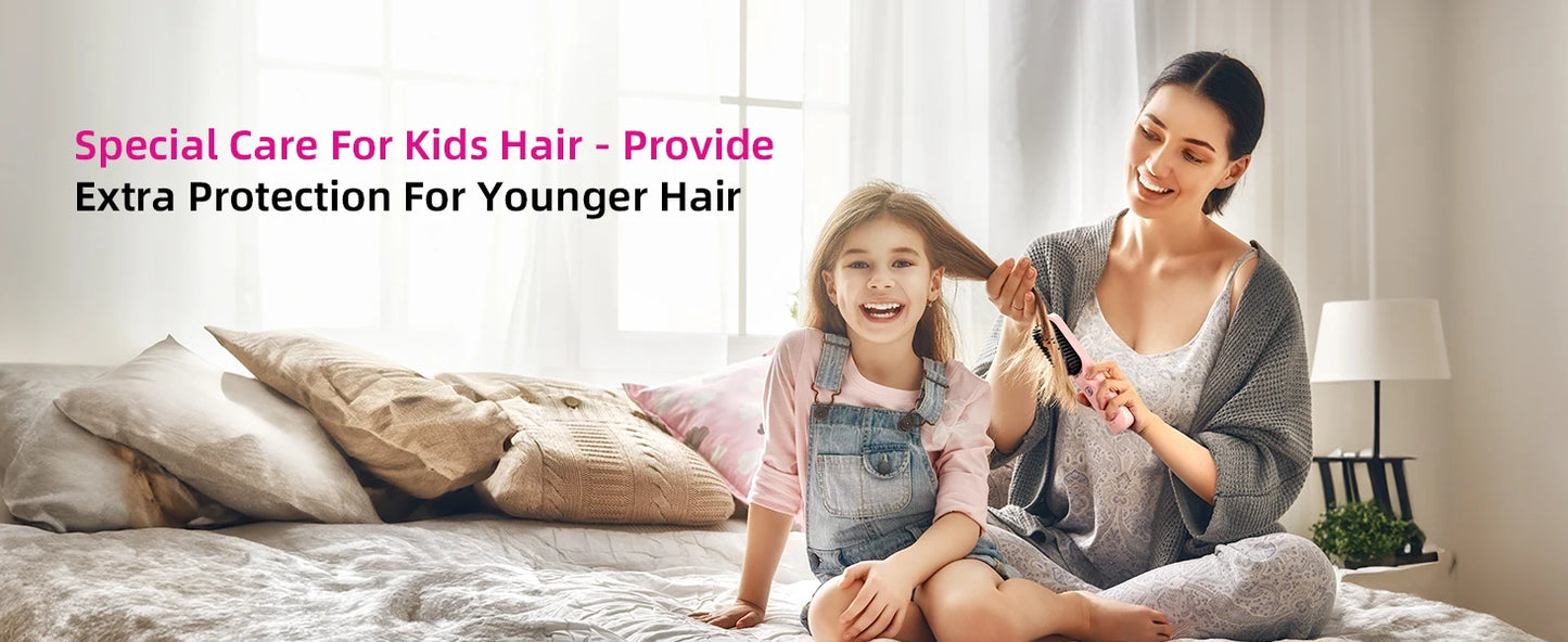 Cordless Hair Straightener Brush 450°F Adjustable Temp 30s Fast Heating 10000mAh Travel Wireless Straightening Comb Adult Kids