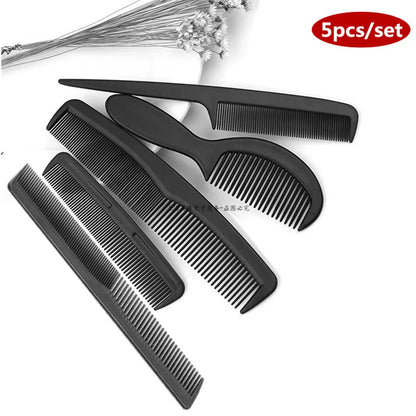 New Arrivals Men Women Beauty Salon Hair Styling Hairdressing Black Plastic Brush Combs Anti-static Hairbrush Modelling Tools