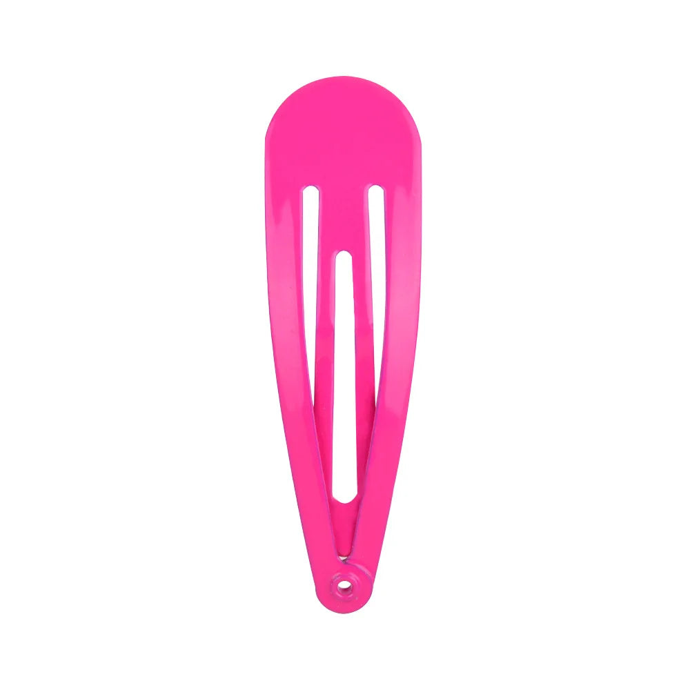 10Pcs Solid Colors BB Hairclips Girls Y2K Cute Small Barrettes Women Simple Metal Snap Clip Headdress Children Hair Accessories