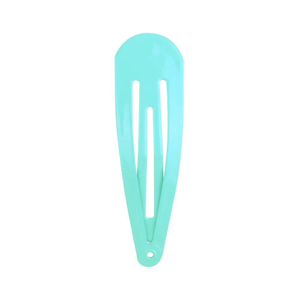 10Pcs Solid Colors BB Hairclips Girls Y2K Cute Small Barrettes Women Simple Metal Snap Clip Headdress Children Hair Accessories