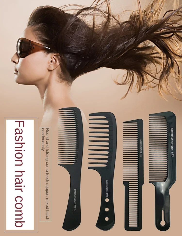 Professional Hair Cutting Comb Women Mens Hair Cut Comb High Quality Thicken Barber Salon Hair Style Comb Hairdressing Hairbrush