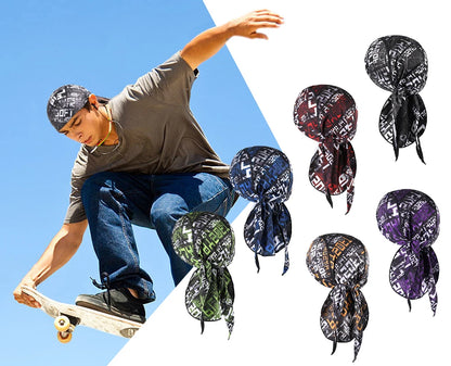 Summer  Men Women Cycling Pirate Cap Outdoor Sports Running Fishing Bicycle Golf Bandanas Cycle Head Scarf Hiking Headscarf