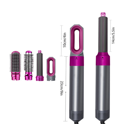 Multifunctional 5 In 1 Hair Straightener Curler Styling Set For Dyson Airwrap Hair Dryer Hair Plate Hot Comb Styling Appliance