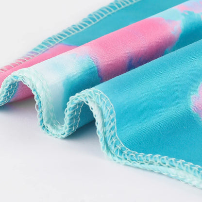 Spandex Durag & Wave Cap Set Longtail Hiphap Fashion Head Wrap