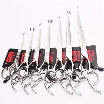 Professional Hair Scissors 5'' 6'' 7'' 8'' Japan Stainless Hairdressing Scissors Barber Thinning Shears Hair Cutting Scissors