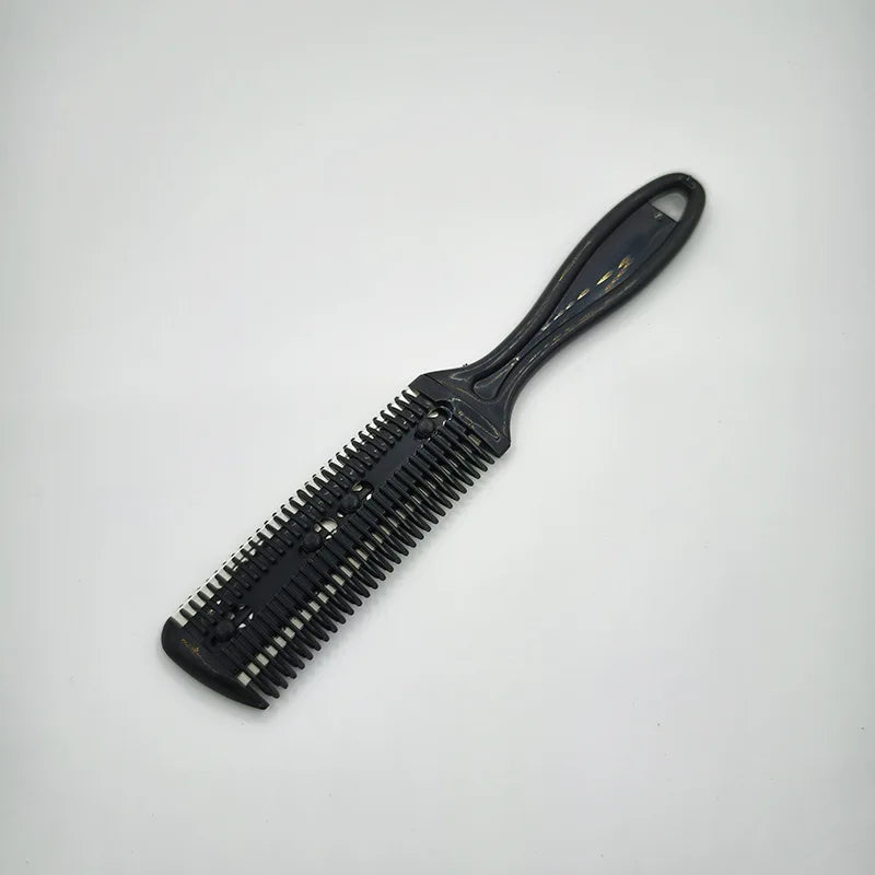 Plastic Wide Tooth Curl Comb Detangling Hair Brush Oil Texture Comb for Curly Wet Hair Cutting Combs Barber Salon Styling Tools