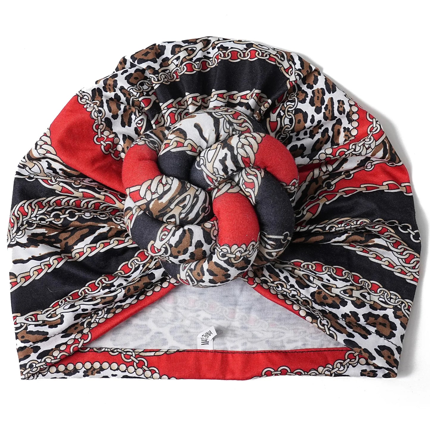 New African Turban for Women Large Flower Stretch Turban Headwrap Beanie Hat Ladies Turbante Mujer Bandanas Chemo Cap Head Cover