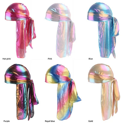 Single-Layer Shower Cap Women Satin Bonnet Sleeping Hat Female Hair Protect Hat Confinement Cap Head Cover Bathroom Accessories
