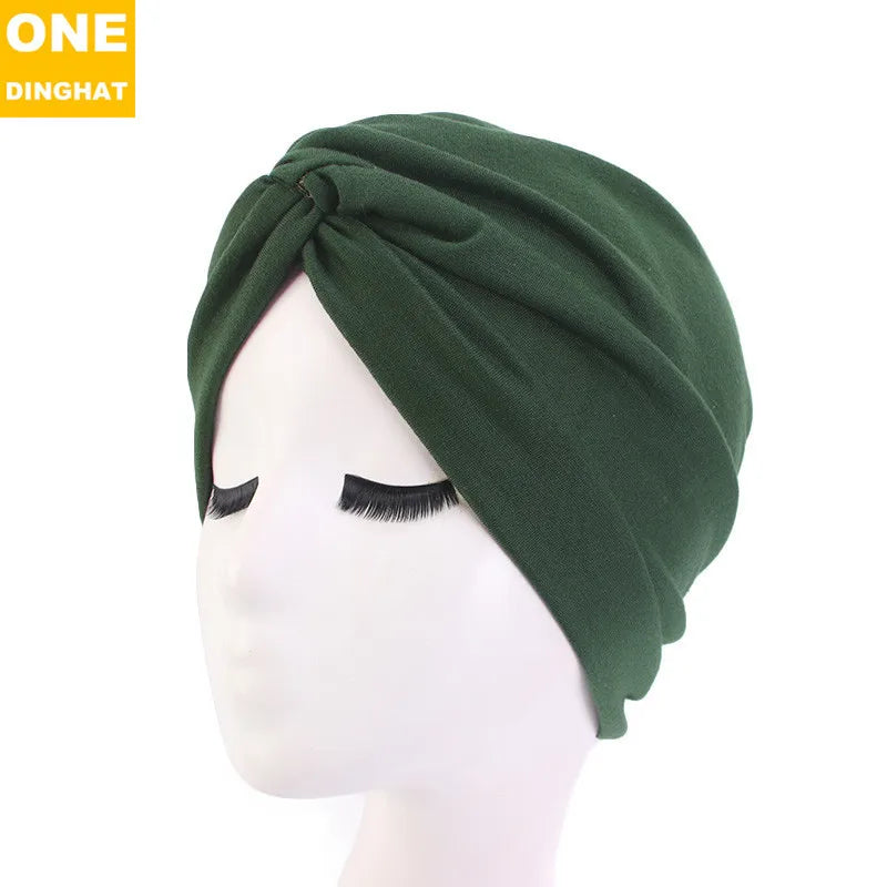 Boho Cotton Sleeping Cap Night Hat Head Cover Bonnet Satin Cheveux Nuit For Curly Hair Care Women Beauty Maintenance Designer