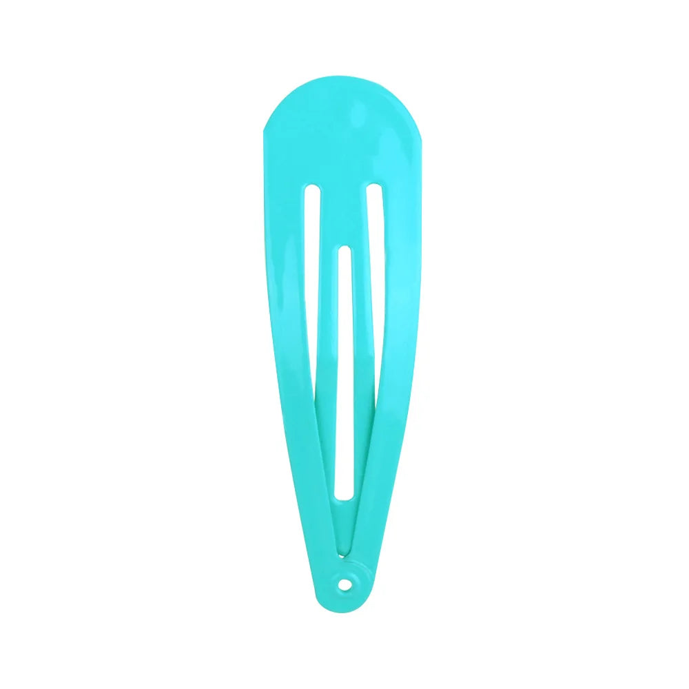 10Pcs Solid Colors BB Hairclips Girls Y2K Cute Small Barrettes Women Simple Metal Snap Clip Headdress Children Hair Accessories